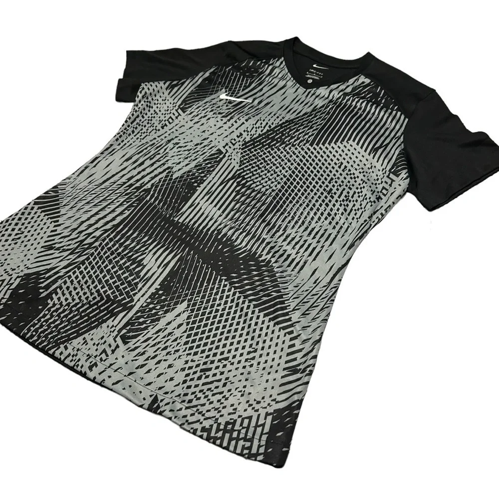 WOMEN NIKE DRI-FIT US PRECISION VI JERSEY WHITE/WOLF GREY/BLACK SIZE MEDIUM NWT - Picture 4 of 8